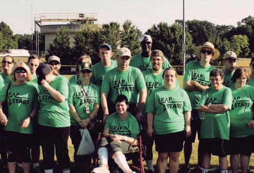 BVT residents at the Special Olympics